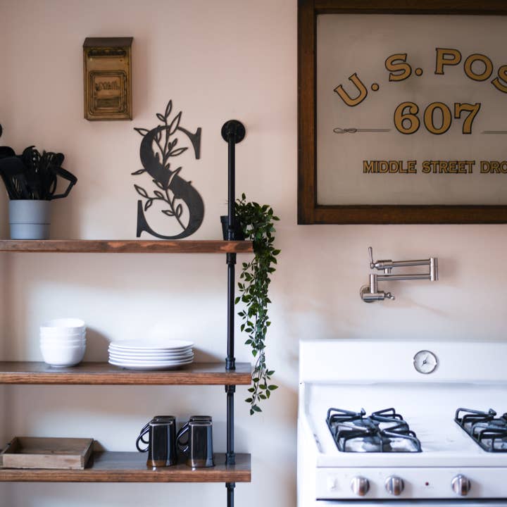 Keystone Steel Co. - Wholesale Wall Accent - Botanical Letter Wall Decor5