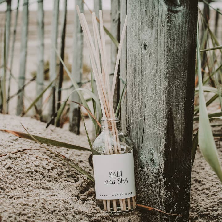 Sweet Water Decor - Wholesale Reed Diffuser - Salt and Sea Reed Diffuser - Gifts & Home Decor
