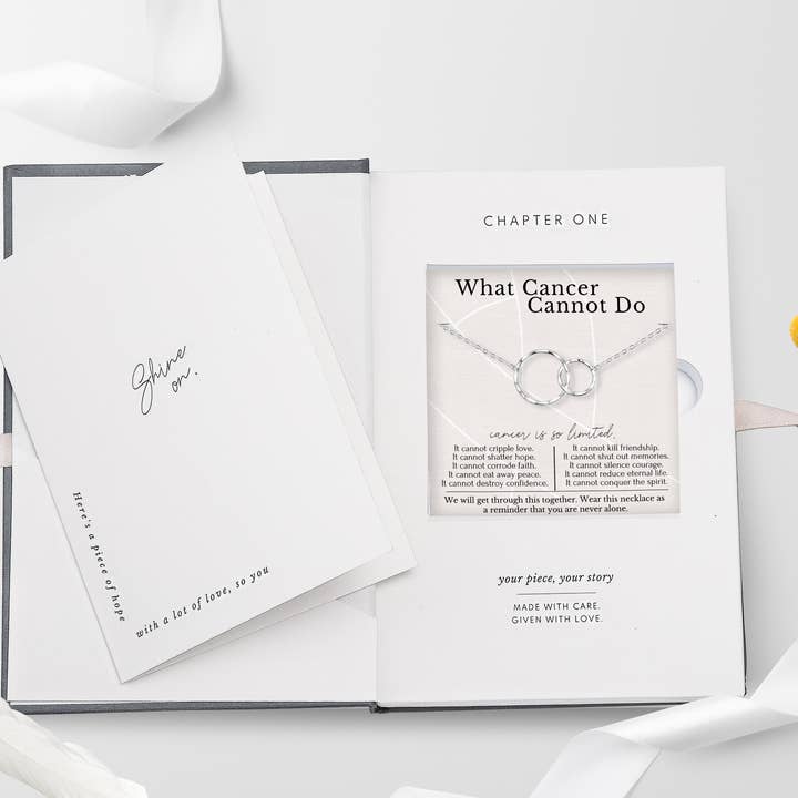 hope love shine – Engroshandel Halskæde med vedhæng – Støtte til kræftgenopretning Gave til hende - Guld Sølv Perle13