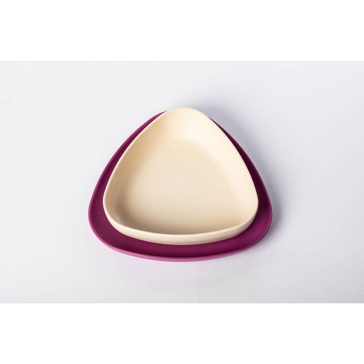 The Dida – Engroshandel Middagstallerken – Børn og baby – Ekkoli sæt med 2 baby- og børnetallerkener2