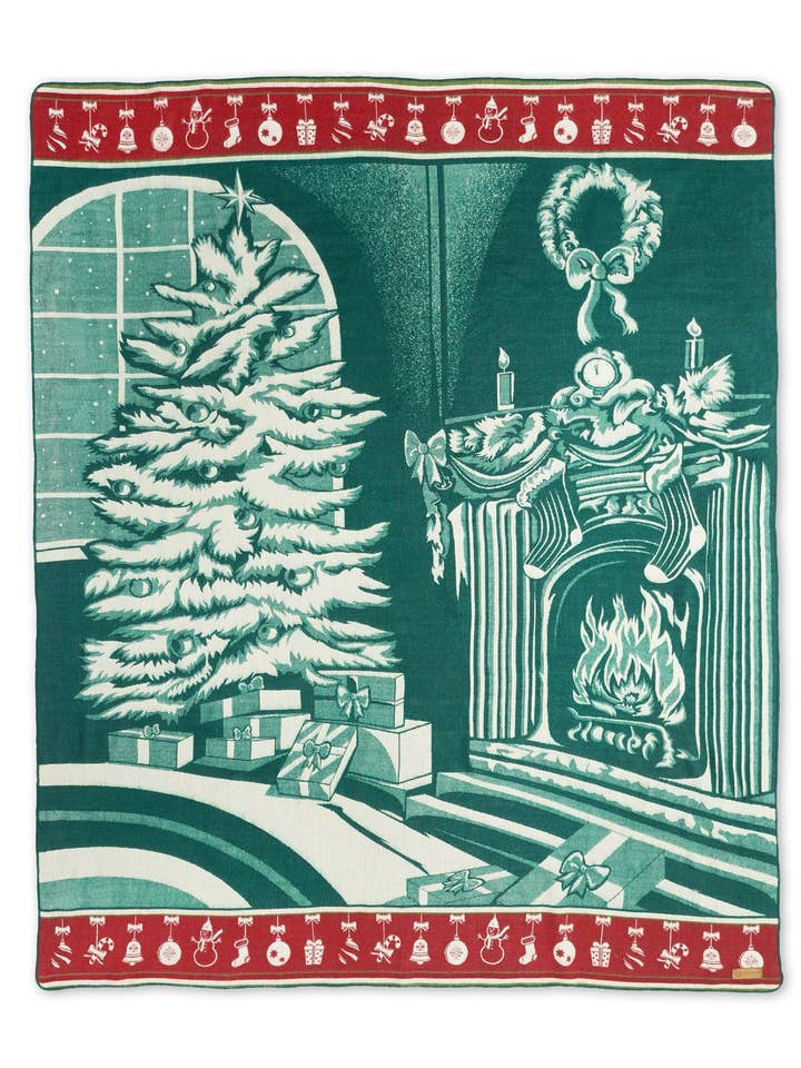 Christmas Throw Blanket, Reversible Holiday Gift for Home for wholesale by Ecuadane