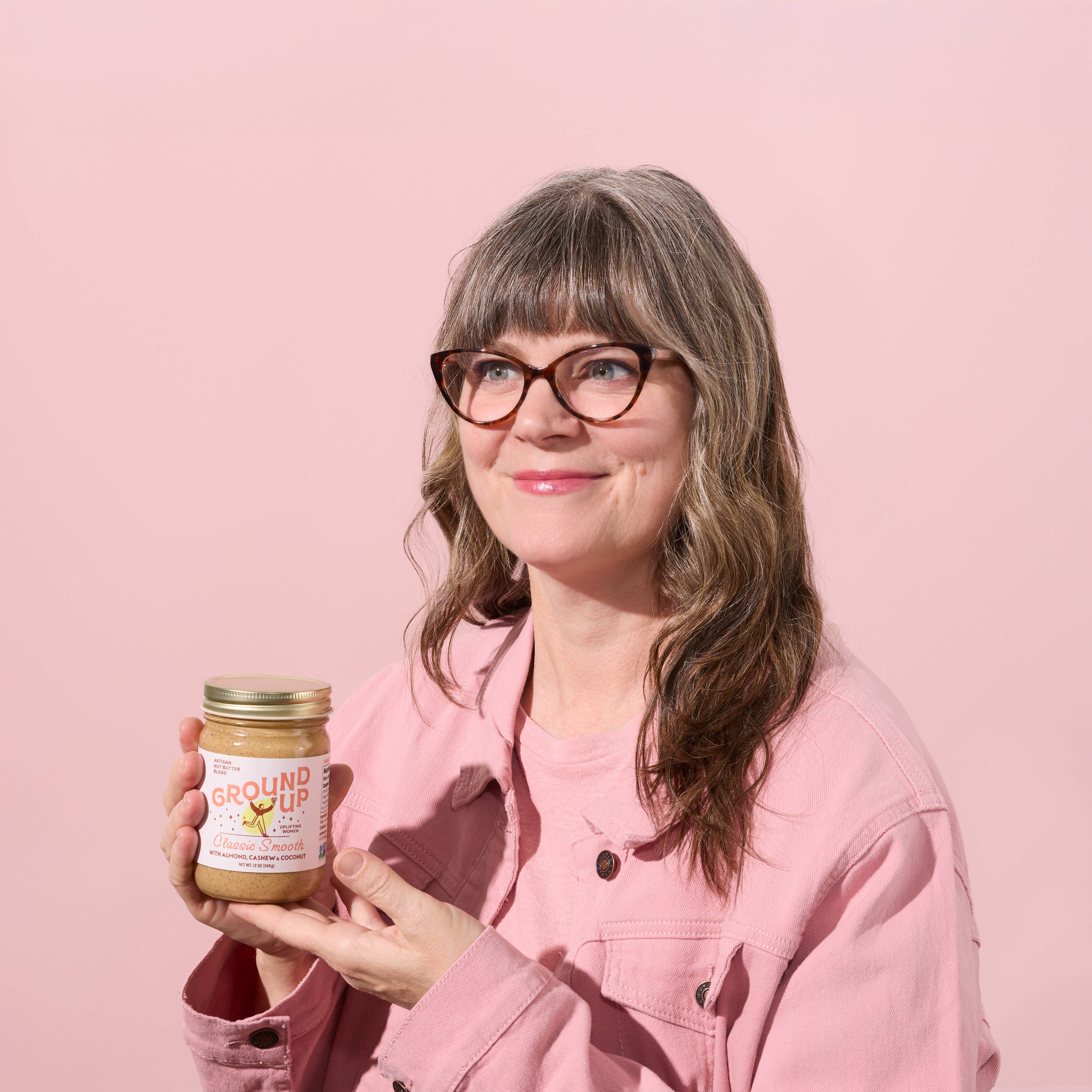 Ground Up - Vente Beurres de noix - 12 oz - Classique Lisse