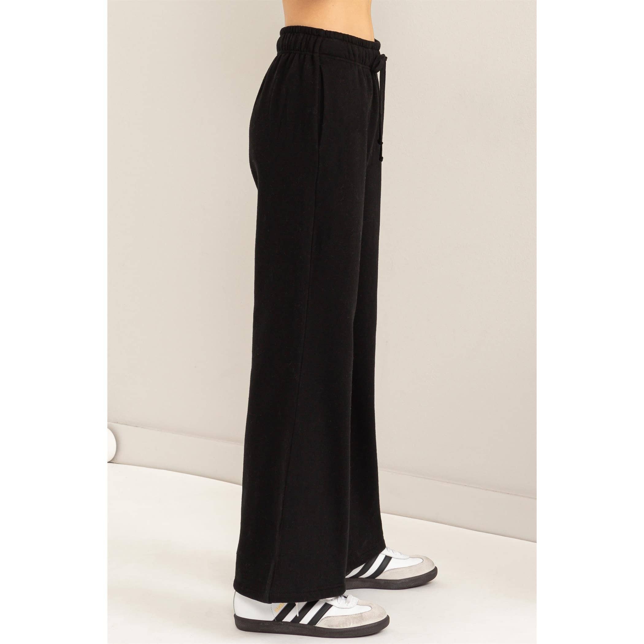 HYFVE - Vendita all'ingrosso Pantalone - Donna - Pantaloni a Gamba Larga con Coulisse a Vita Media20