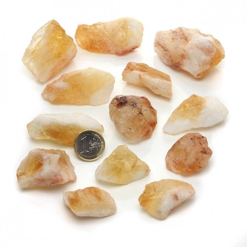 UniArt - Wholesale Spiritual Stone/Crystal - Raw citrine, 500 grams1