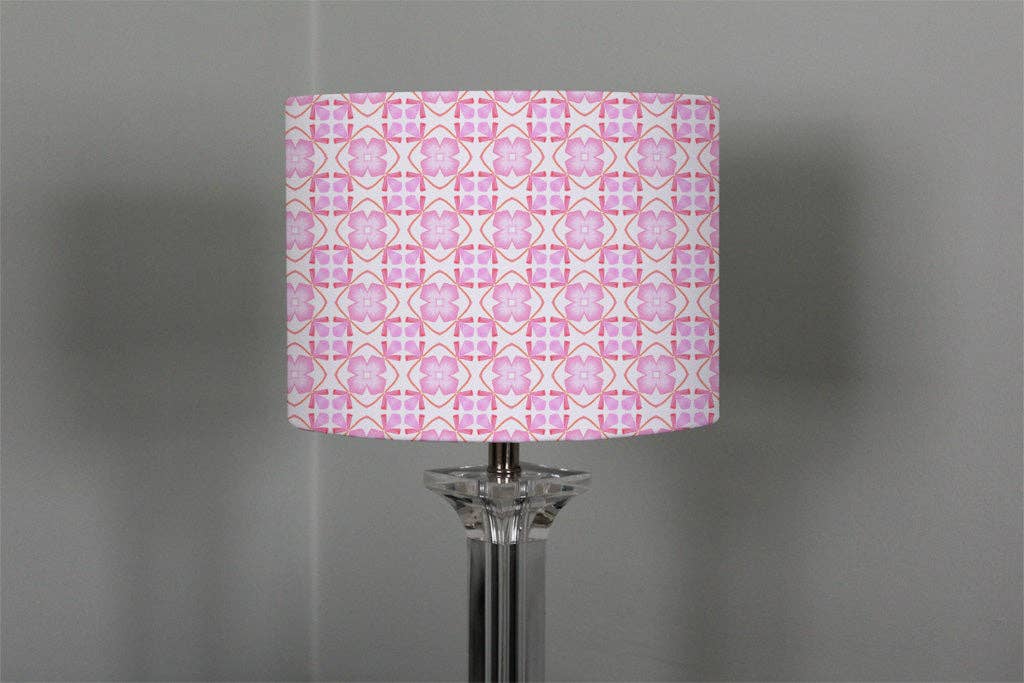 Benjamin Tate Design - Venta al por mayor Mamparas - Diseño veraniego boho chic sublime naranja (Pantalla de techo y lámpara)2