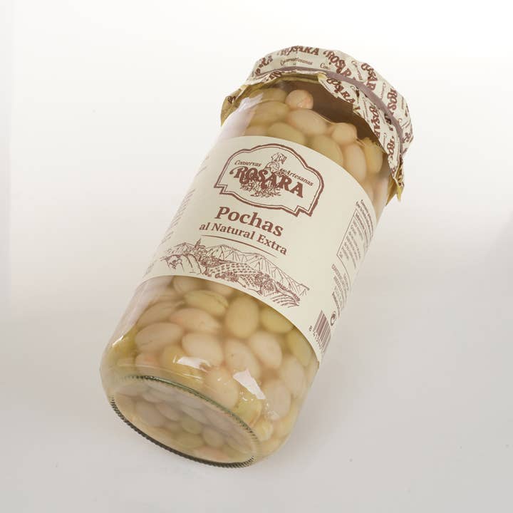 Conservas Rosara - Wholesale Beans - POCHAS (BEANS) NATURAL JAR 720 ml.0