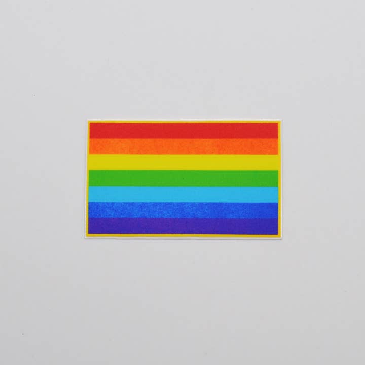 Drapeau Pride Rainbow - Autocollant pour la vente par Metal the Brand