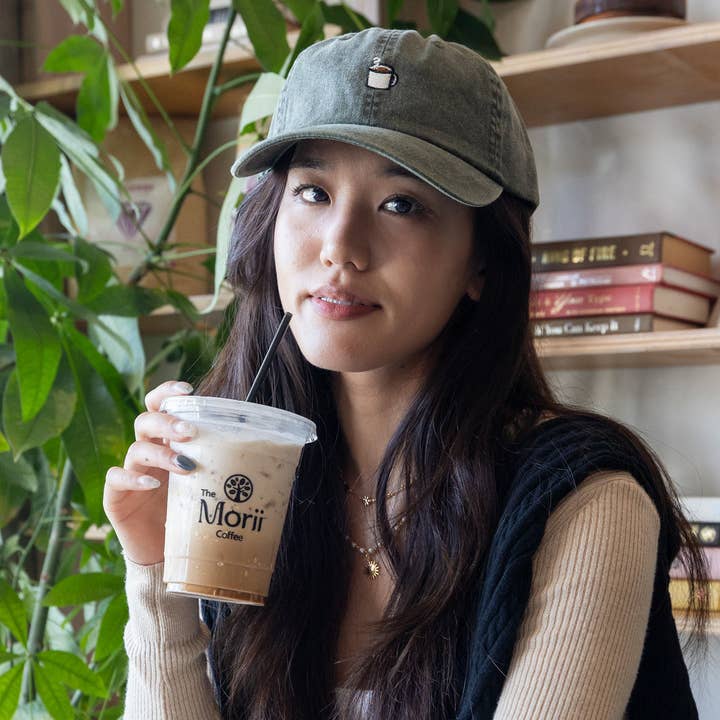 The Hungry Sloth - Wholesale Baseball cap – Unisex - Coffee Embroidered Hat11