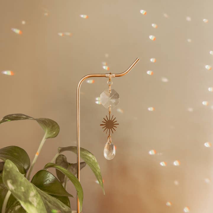 Meraki The Studio Co. – wholesale Garden/lawn stake – Plant Stake | Suncatcher + Sun Charm | Houseplant Decor Art0