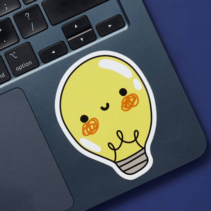 Lightbulb - Vinyl Sticker for wholesale by Higglebees