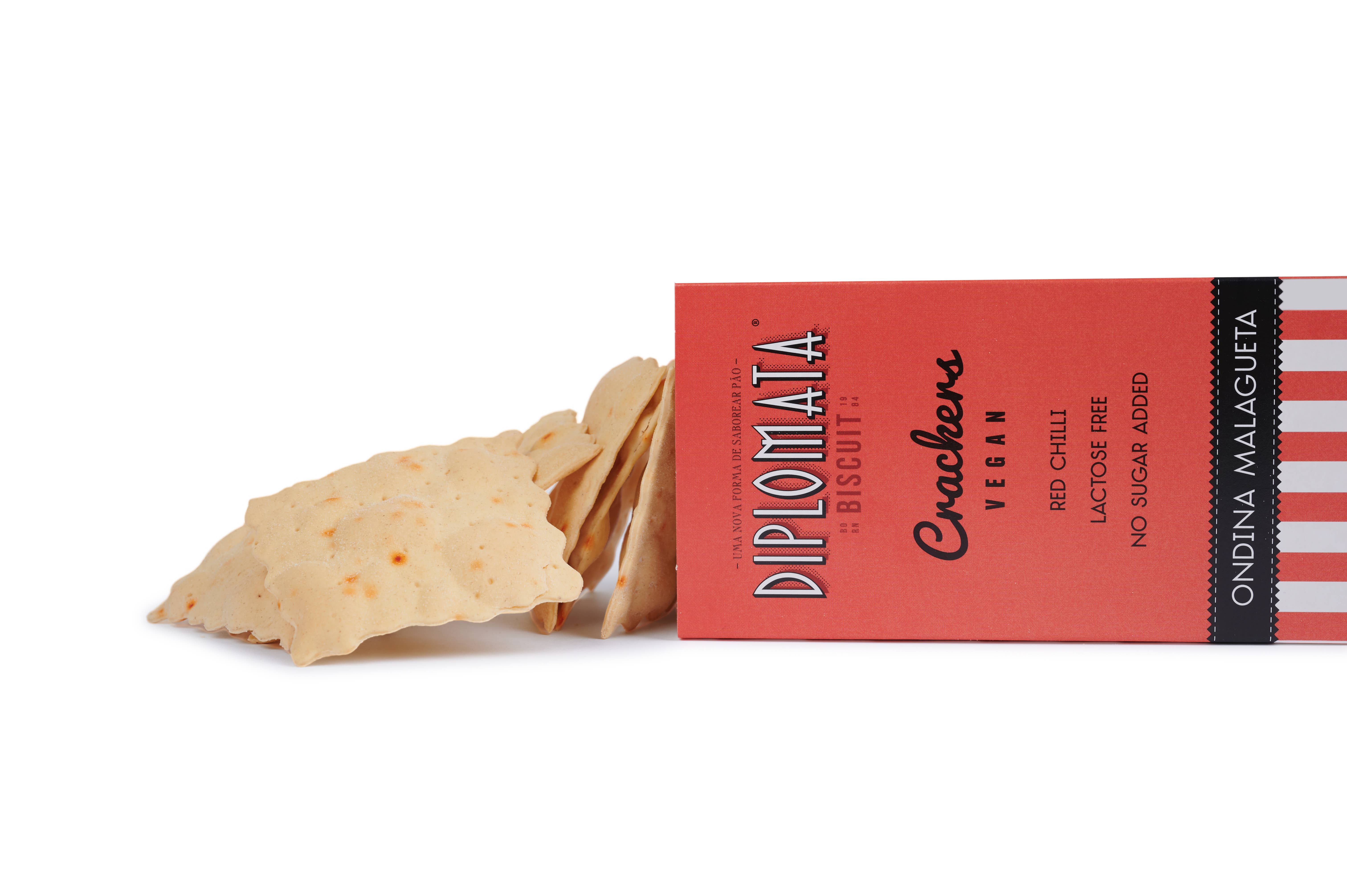 Machado GmbH - Vente Biscuit salé - Craquelins Ondina au piment rouge 125 g1