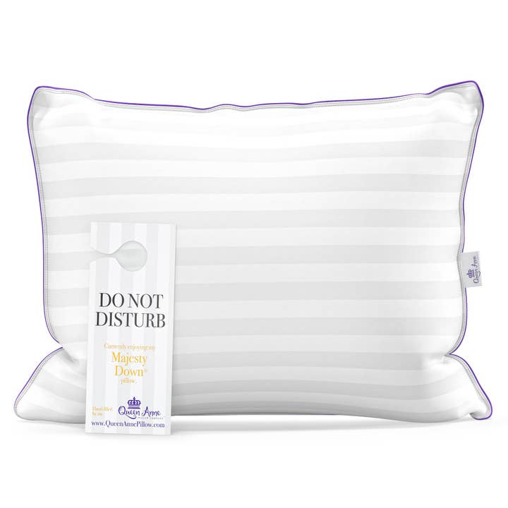 Oreiller hypoallergénique alternative au duvet Majesty™ pour la vente par Queen Anne Pillow