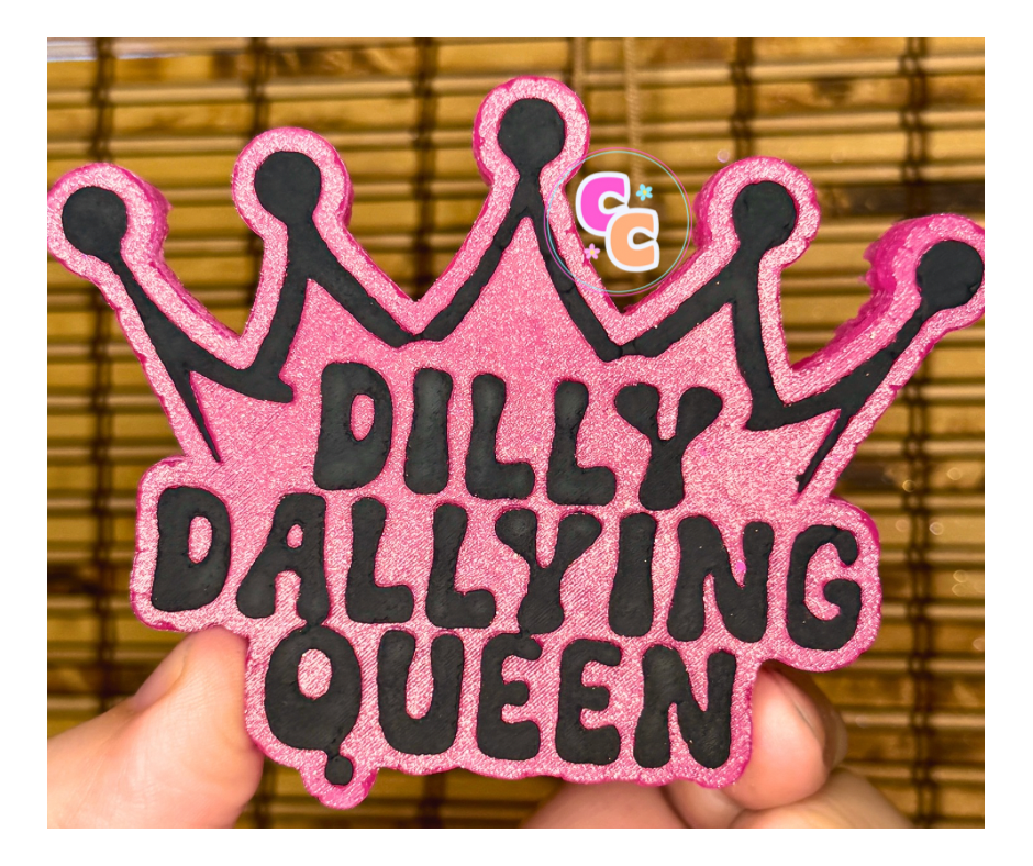 Crafting Cleveland - Wholesale Air Freshener - Dilly Dallying Queen Freshie | Car Air Freshener | Funny0