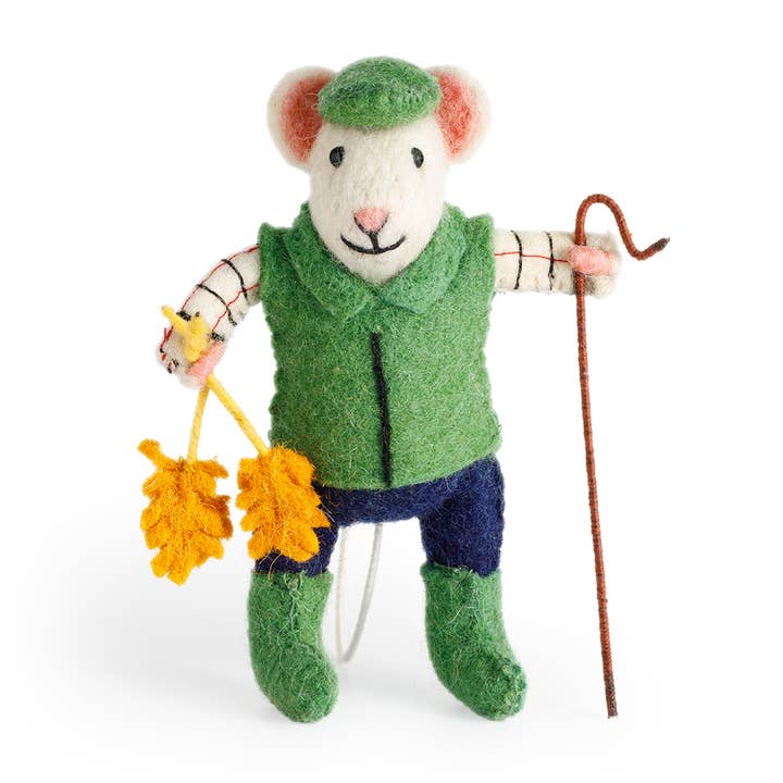 NEW Farmer Mouse for wholesale by Sew Heart Felt