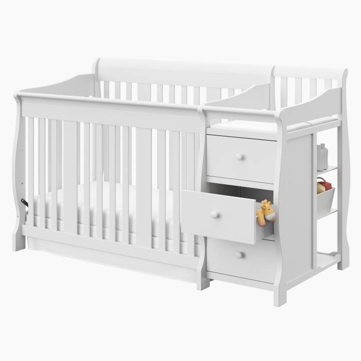 Storkcraft - Wholesale Bed - Kids & Baby - Storkcraft® Portofino 5-in-1 Convertible Crib and Changer