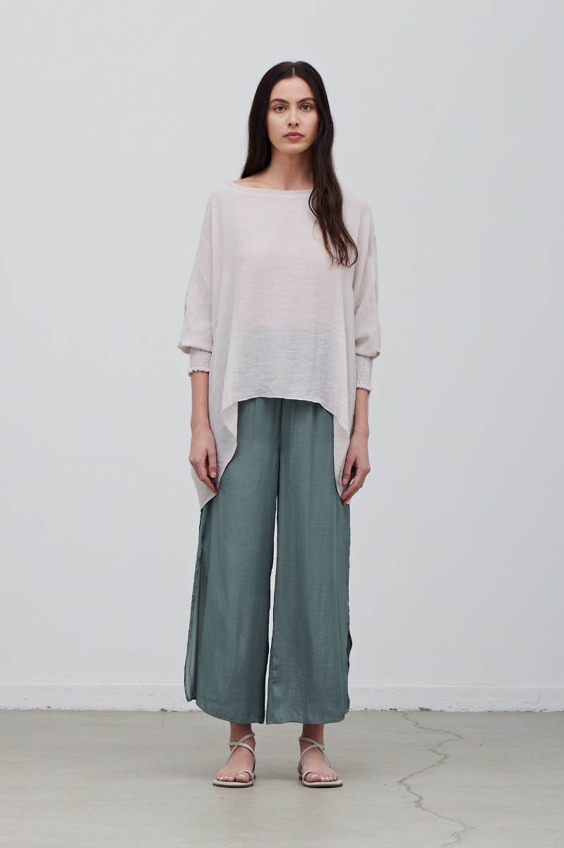 Grade & Gather - Vente Chemisier – femme - 40250PP - BLOUSE À MANCHES SMOCKÉES32