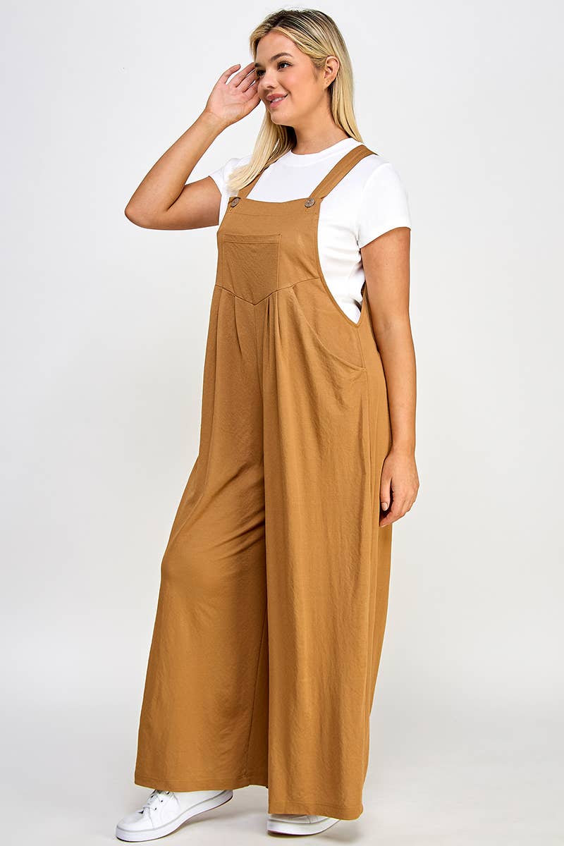 Haute Fox Plus Size & Contemporary – wholesale Overalls – Women's – Regular Size Pleated Overalls JK18514-JS  10