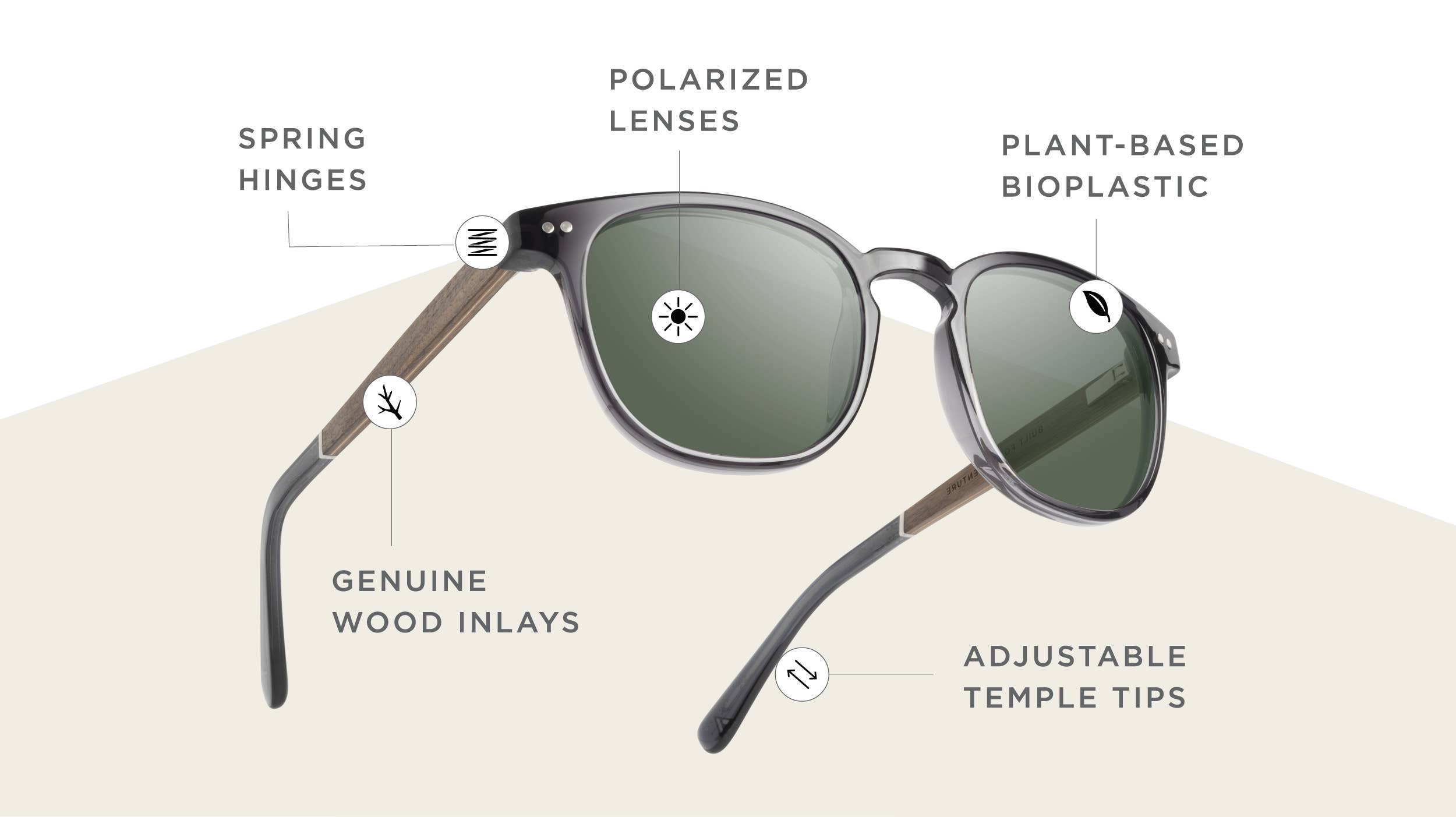 CAMP Eyewear - Wholesale Sunglasses - Unisex - CAMP Topo Sunglasses - Fog10