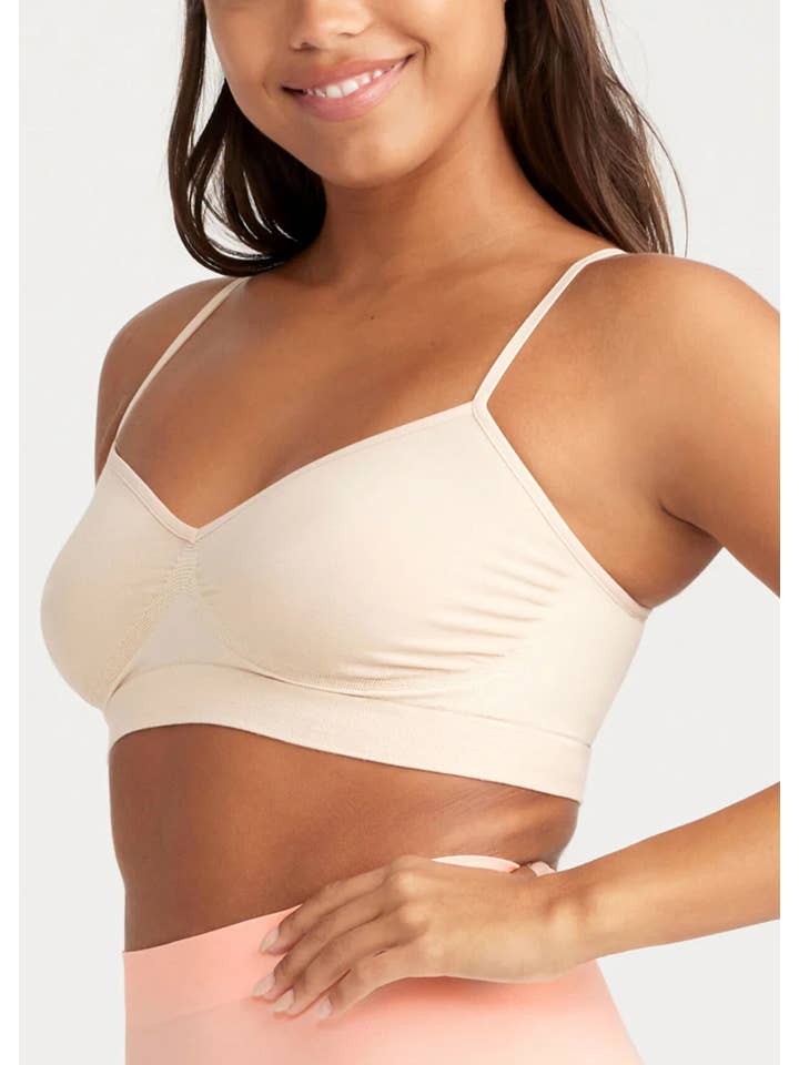 Yummie - Wholesale Bralette - Women's - Audrey Wire Free Unlined Bralette - Yummie SoftServe™4