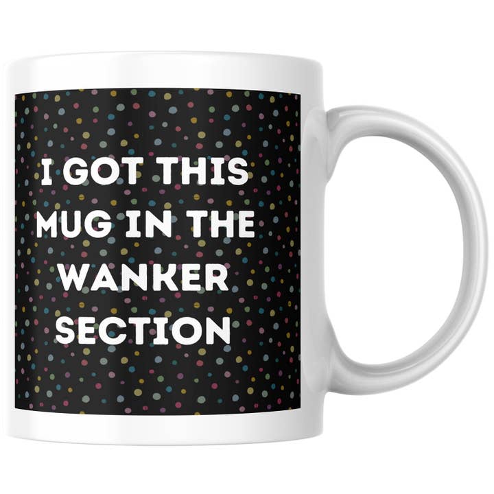 Caneca em Caixa Rude Wanker 11oz Grande Pega por atacado de Lunabuloona