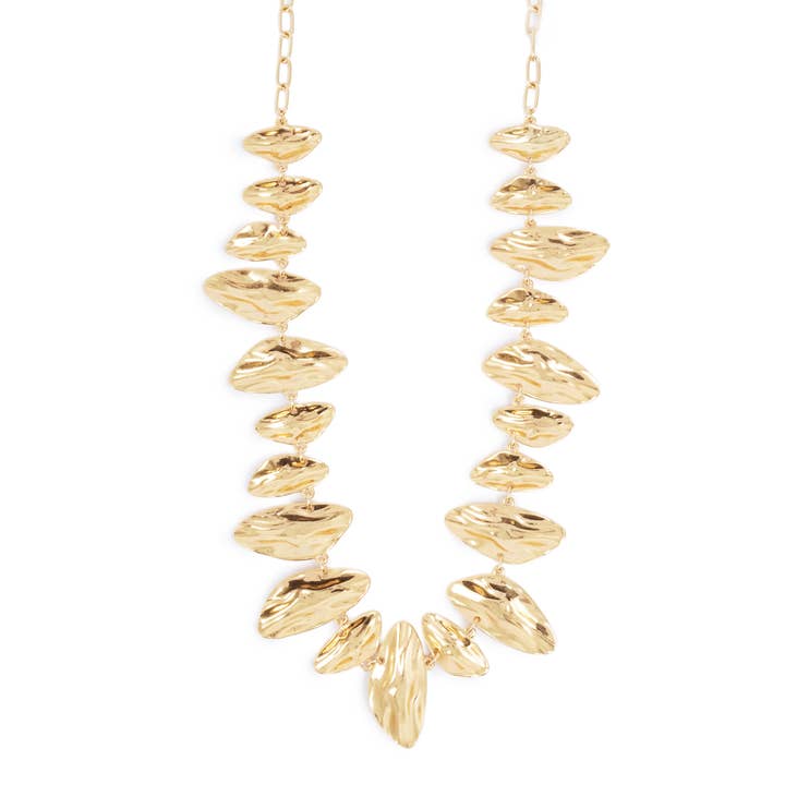 Swells gold necklace for wholesale by A&C Oslo