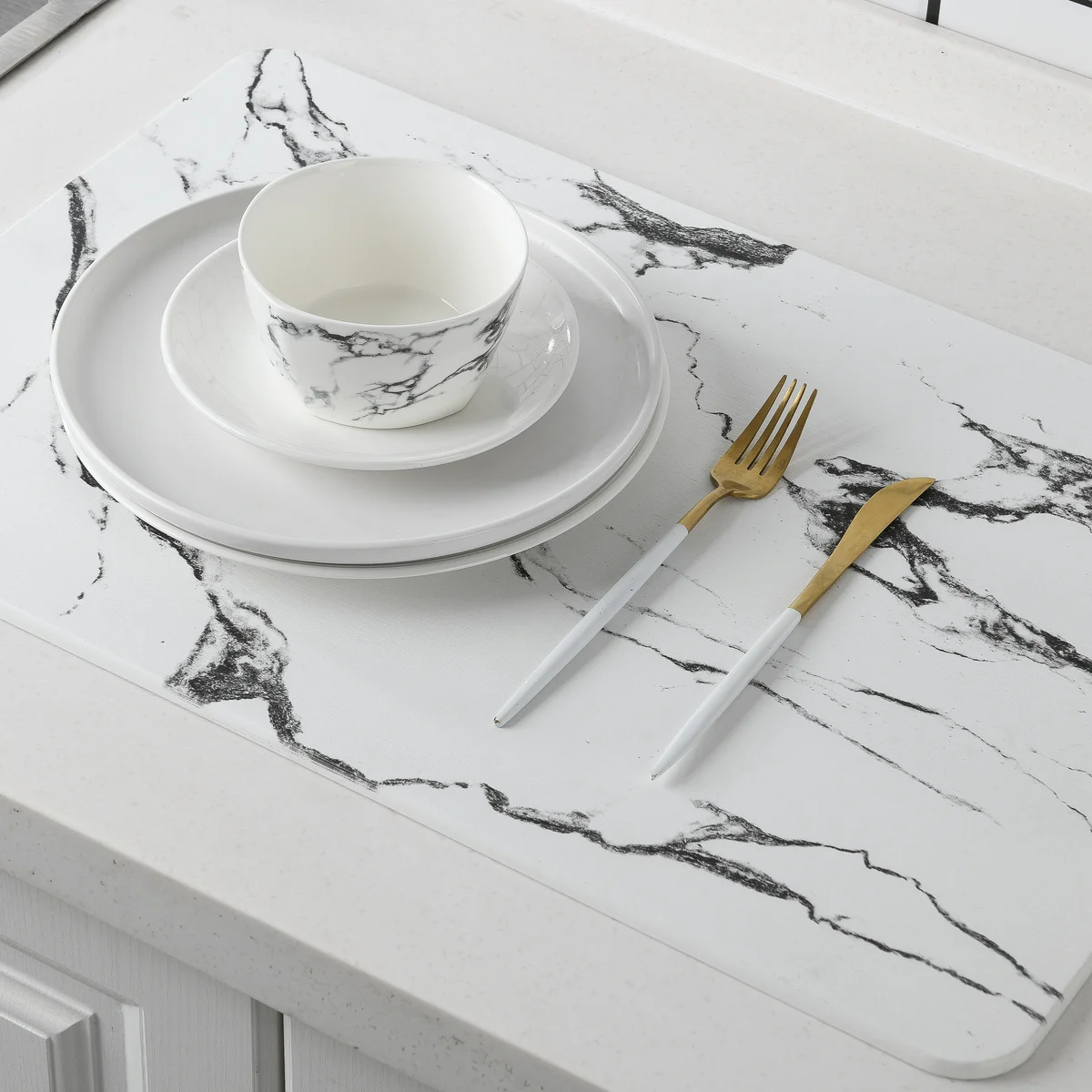 J&V TEXTILES – wholesale Bath mat – 4 Colors! - 24'' x 15'' Diatomaceous Quick-Drying Stone Bath Mat24