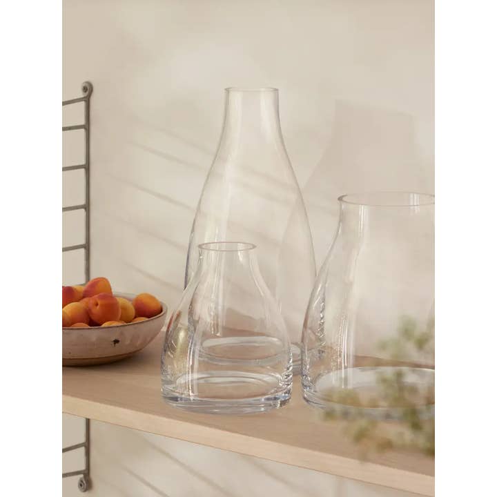 LSA International – wholesale Vase – Flower Kiln Vase H16cm Clear