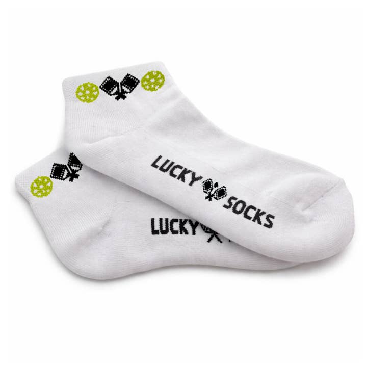Chaussettes Pickleball Lucky pour la vente par Born to Rally