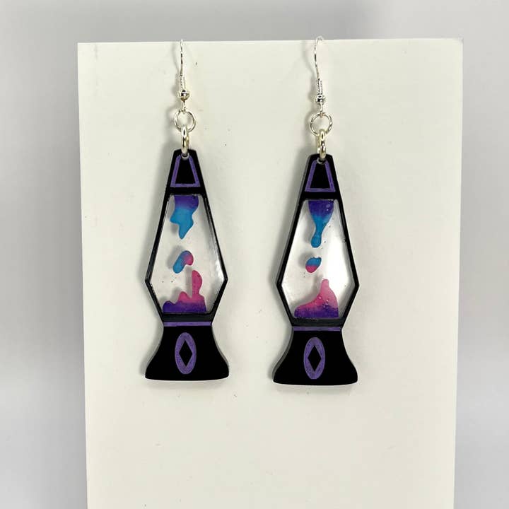 The Spooky Haus - Wholesale Dangle Earrings - Lava Lamp Earrings7