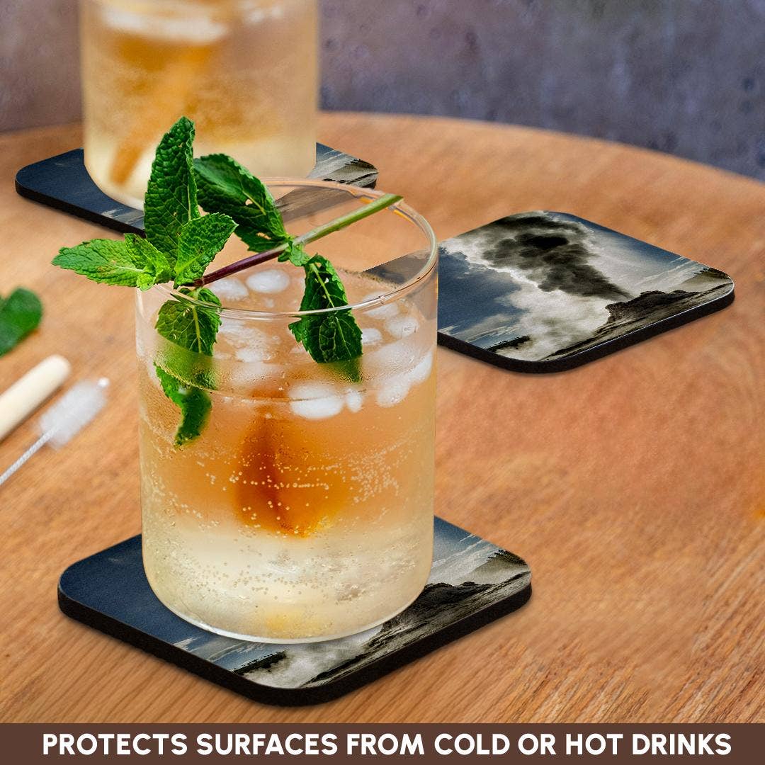 3dRose - Wholesale Coasters - 3dRose, Castle Geyser erupting, Upper Geyser Basin, Yellowstone NP, Wyoming, Coaster9