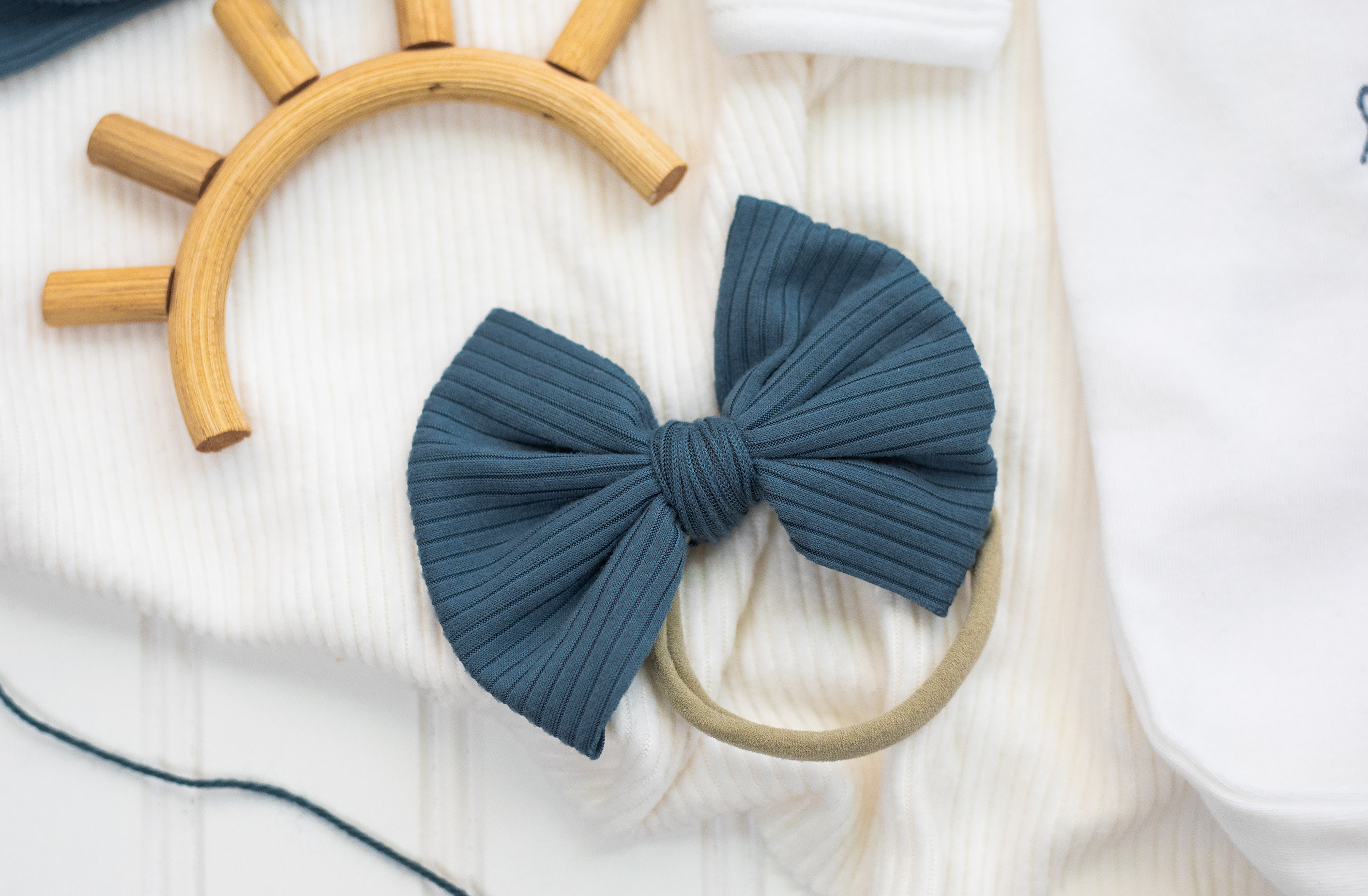 Wonderfully Made - Wholesale Clothing Set - Baby - Baby Romper | Heaven Sent Blue2