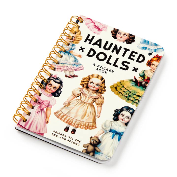 Abrams & Chronicle Books - Wholesale Sticker - Haunted Dolls Sticker Book (Sticker Book or Pack)7