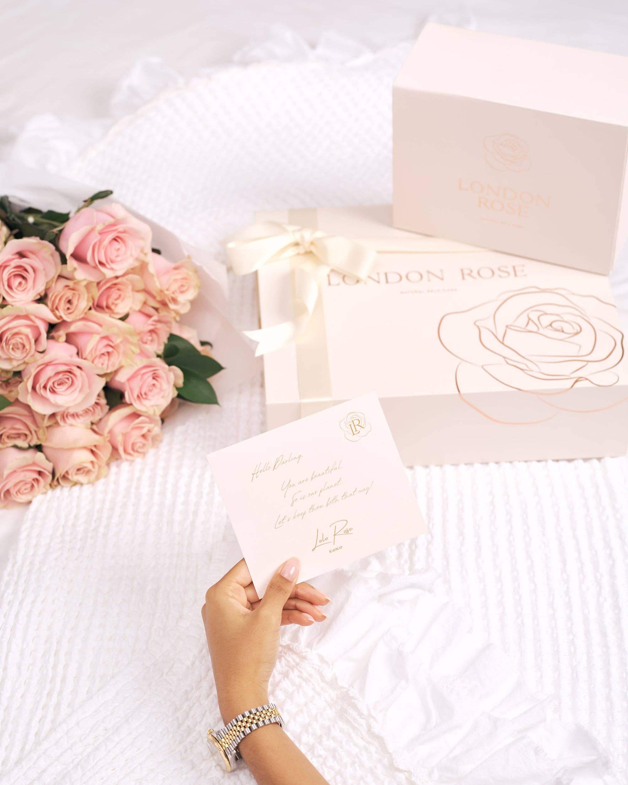 LONDON ROSE - Wholesale Bath & Body Set - THE ULTIMATE GIFT BOX SET3