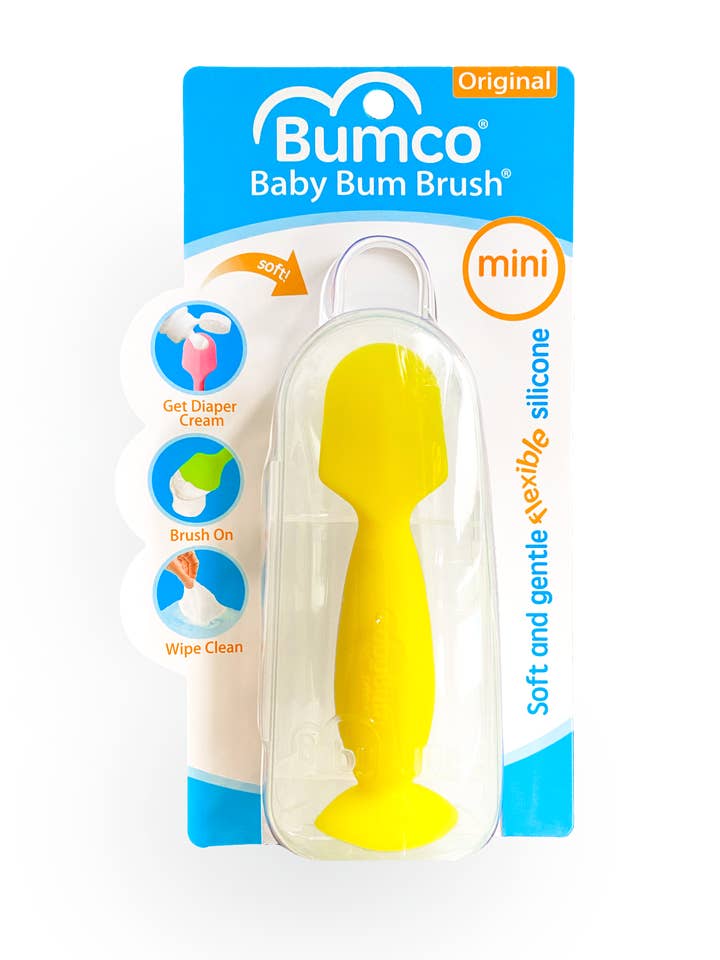 Bumco Mini Baby Bum Brush - Yellow for wholesale by Bumco