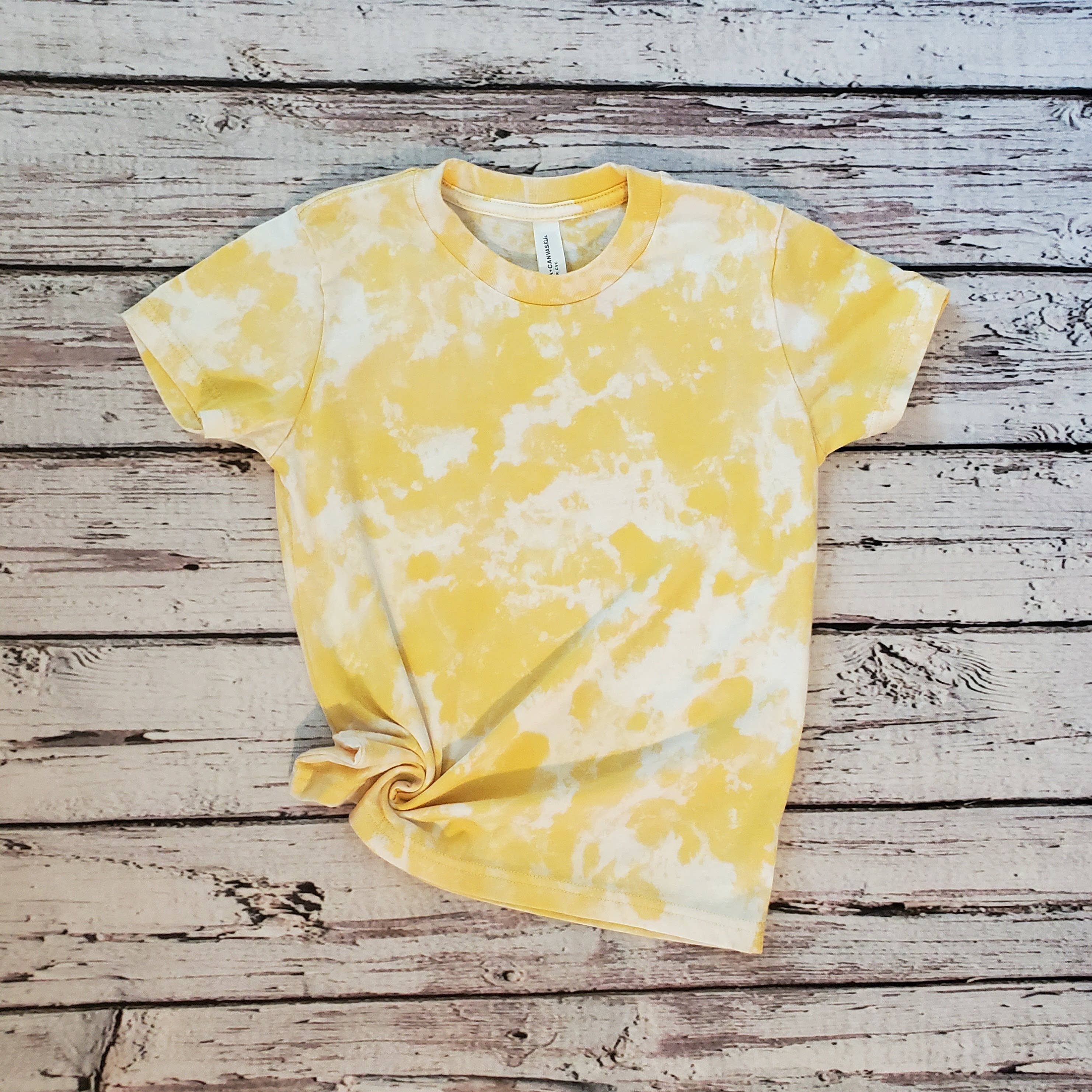 Shirts & Giggles - Wholesale T-Shirt - Women's - Bella+Canvas® Blank Scrunch Bleached T-Shirt, Unisex Tee6