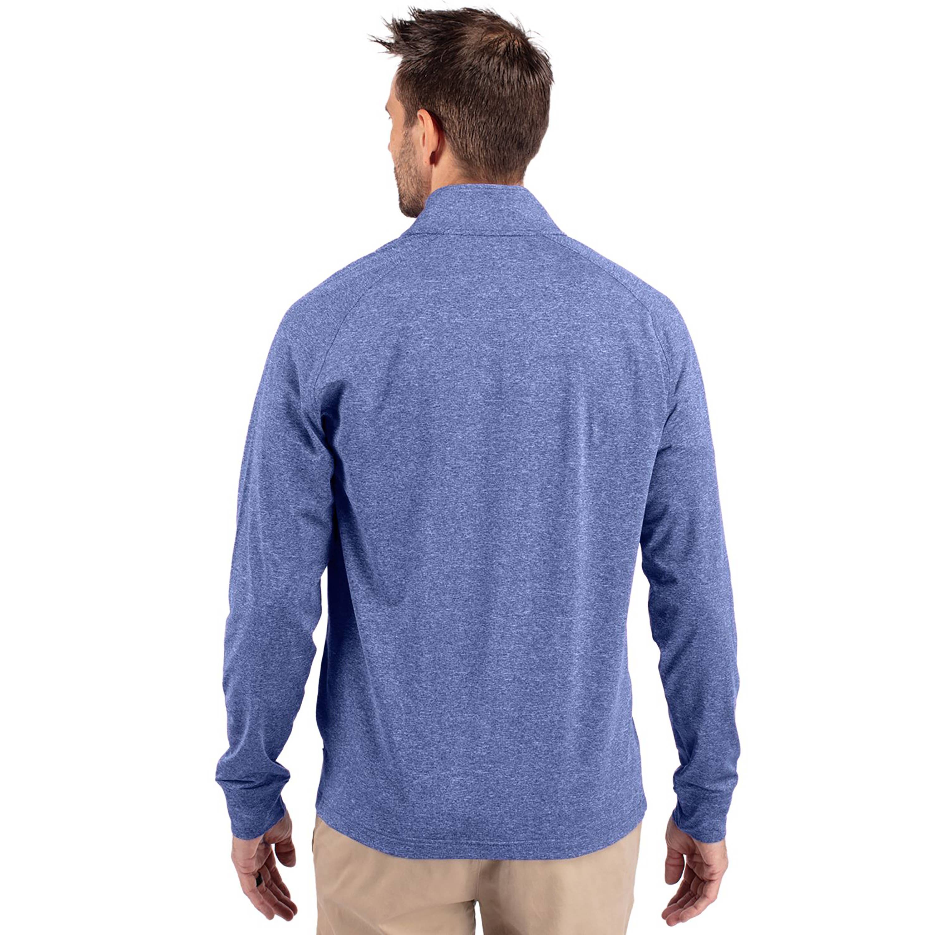 Cutter & Buck - Wholesale Sweatshirt - Men's - Cutter & Buck Adapt Eco Knit Heather Mens 1/4 Zip Pullover13