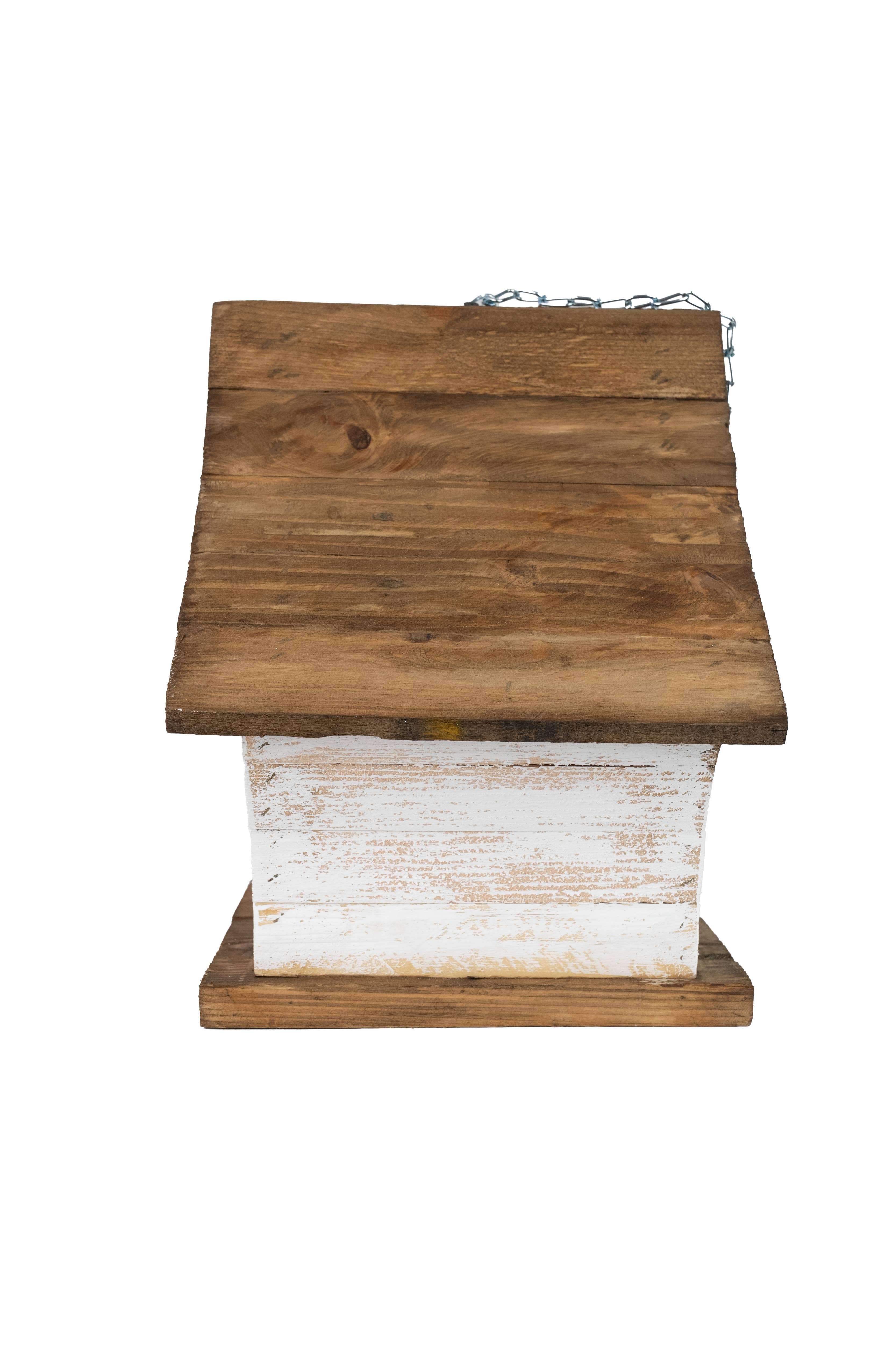 My Amigos Imports – Engroshandel Fuglehus – Canyon Lake fuglehus i træ med landstil, 38 x 33 cm, havenkunst - $246