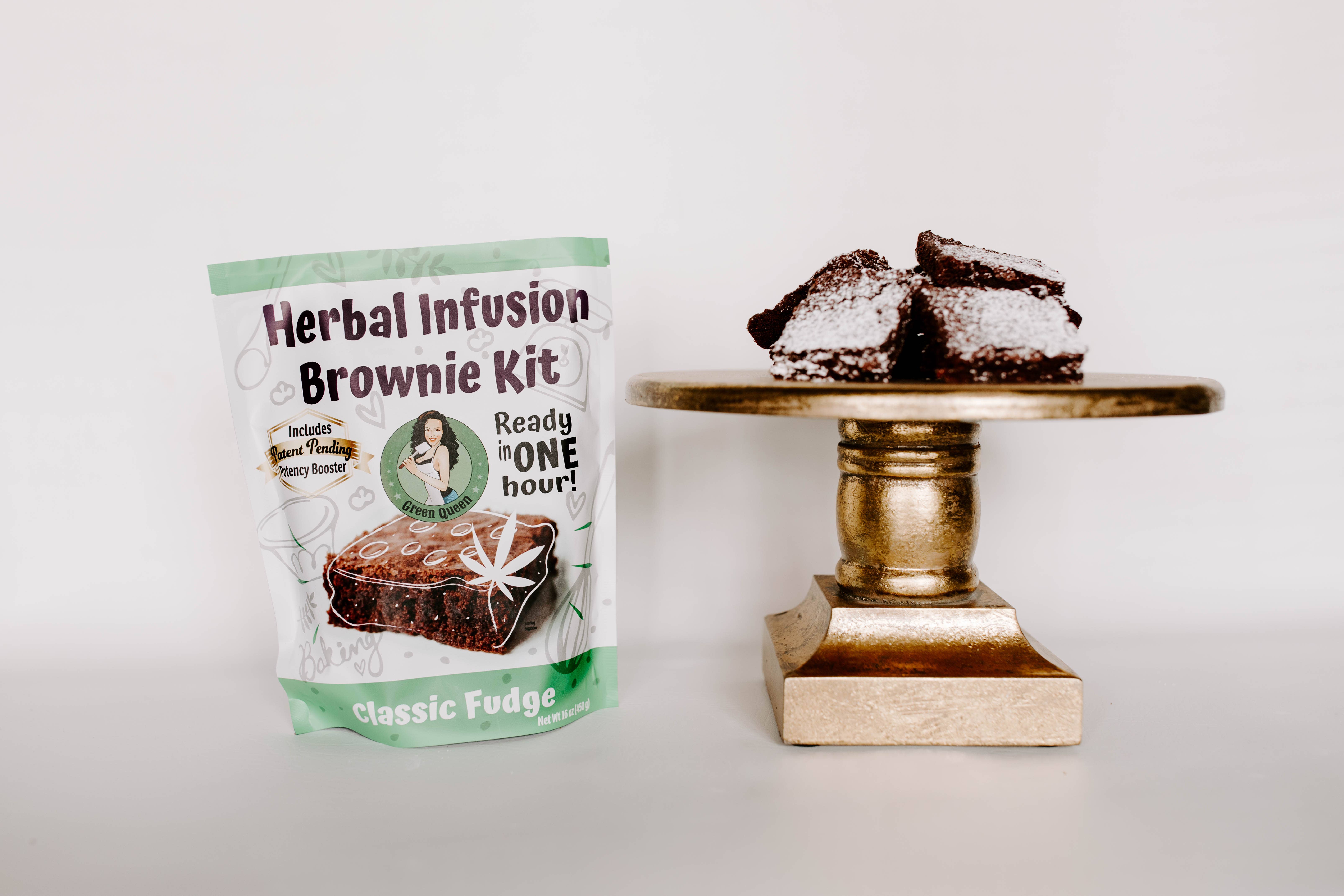 Green Queen – wholesale DIY Matkit – DIY ätbara: Herbal Infusion Brownie Kit (FALL AV 24)7