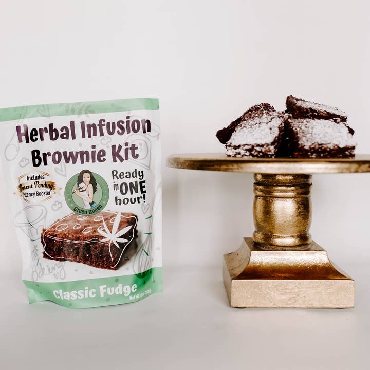 Green Queen – wholesale DIY Matkit – DIY ätbara: Herbal Infusion Brownie Kit (FALL AV 24)7
