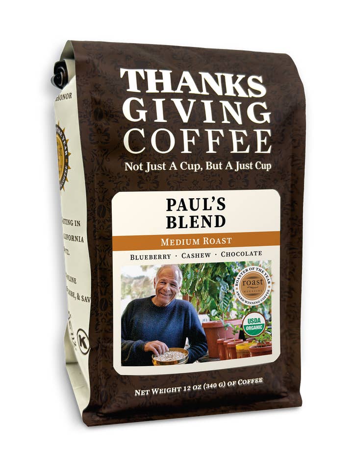 Paul's Blend - Medium Roast for wholesale by Thanksgiving Coffee Co.