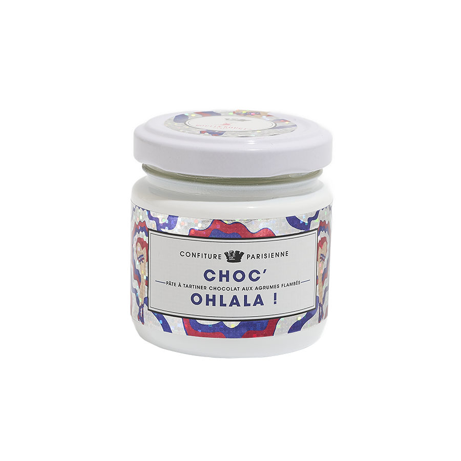 Confiture Parisienne - Wholesale Jam/Jelly - Moulin Rouge 2X100G box: Strawberry Cancan & Choc'Ohlala3