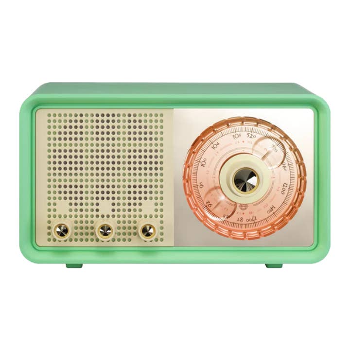 Green Original â…¢ Vintage Multimedia FM/AM Radio Bluetooth Speaker for wholesale on Faire