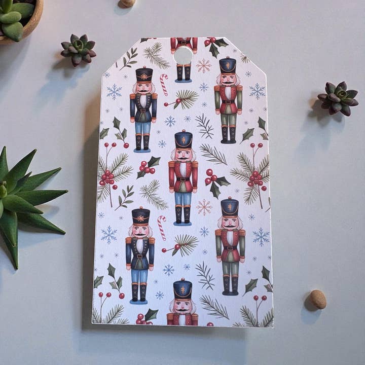 simply creative - Wholesale Gift Tag - 12 X Nutcracker Gift Tags, Gift Wrapping, Luggage Tags, Card Making3