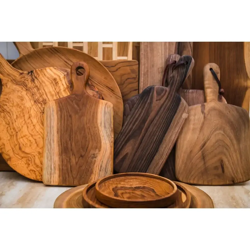 High crafty – wholesale Cutting board – Rectangular Walnut Cutting Board | Handmade Moroccan Kitchen2