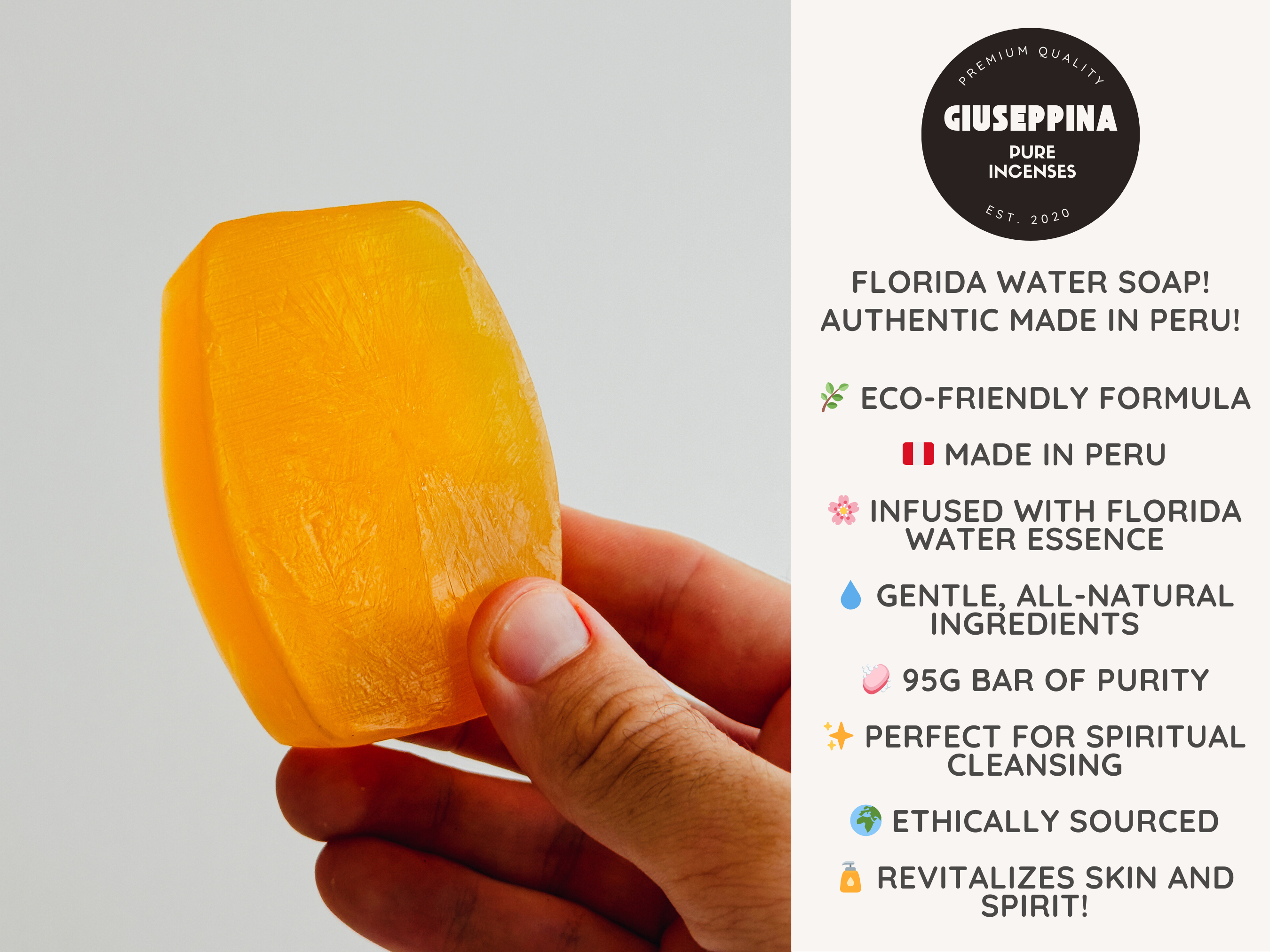 Giuseppina Shop - Vendita all'ingrosso Saponette - Sapone Florida Water4