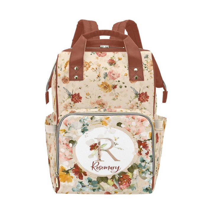 Roestkleurige Tuin Gepersonaliseerde Luiertas voor wholesale door Empowering Decor