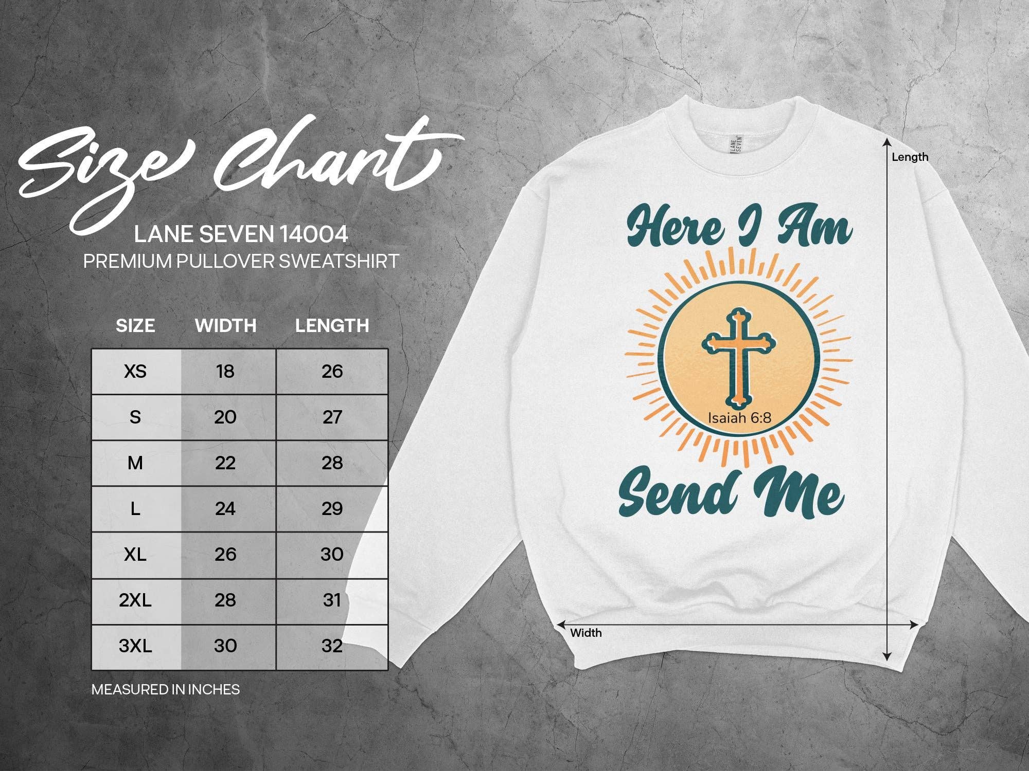 FreakyTeeFactory - Wholesale Screen Printed T-Shirt - Women's - Christian T-Shirt Here I Am Send Me, Isaiah 6 8 Scripture Tee, Religious Gift, Faith-Based Clothing, Unisex Bible Verse Shirt18