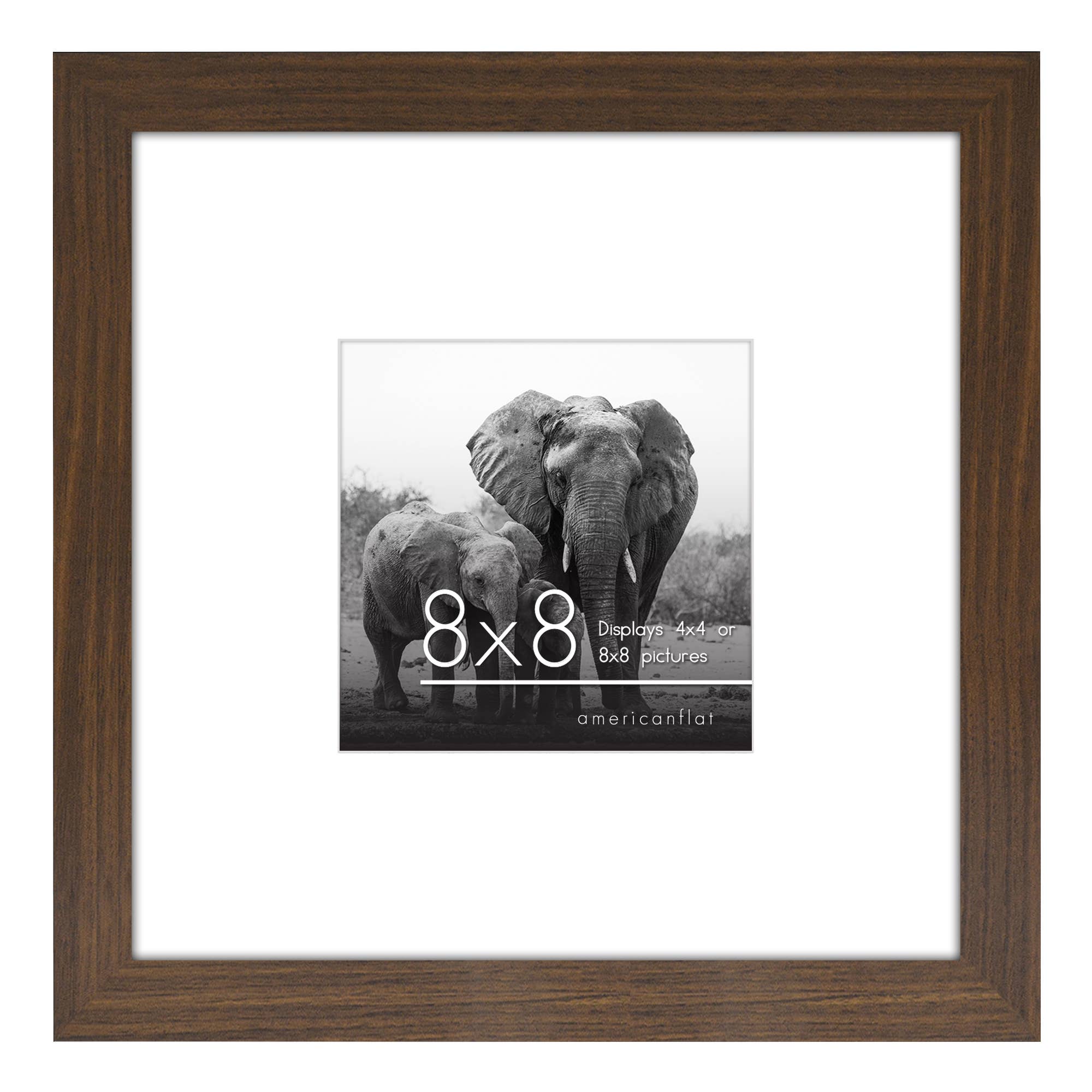 Americanflat - Wholesale Picture Frame - Americanflat Picture Frame with Mat Standard Molding38