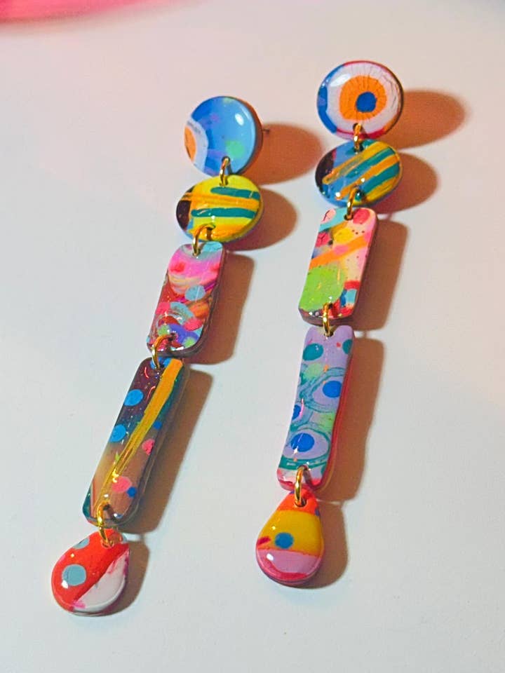 5-Tier Dangles for wholesale by Delaney and Blu