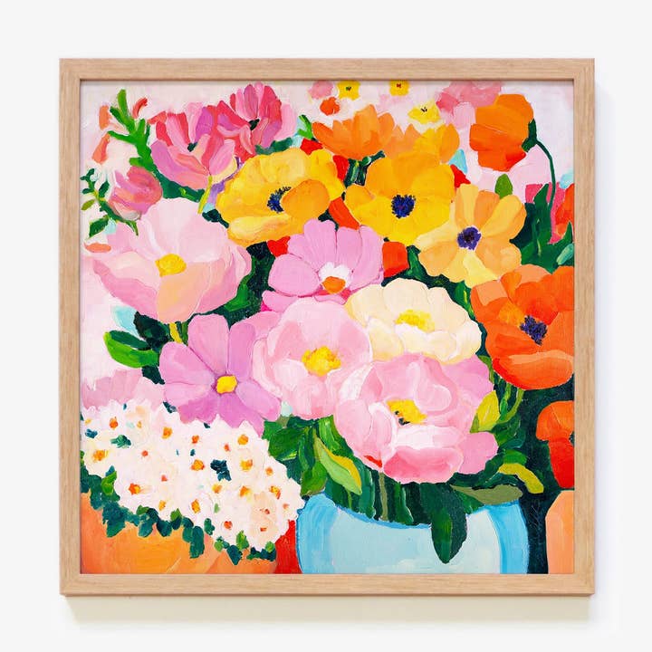 Market Day Flowers Print and other Purchase Wholesale canvas 16x20. Free Returns & Net 60 Terms on Faire trending on Faire.